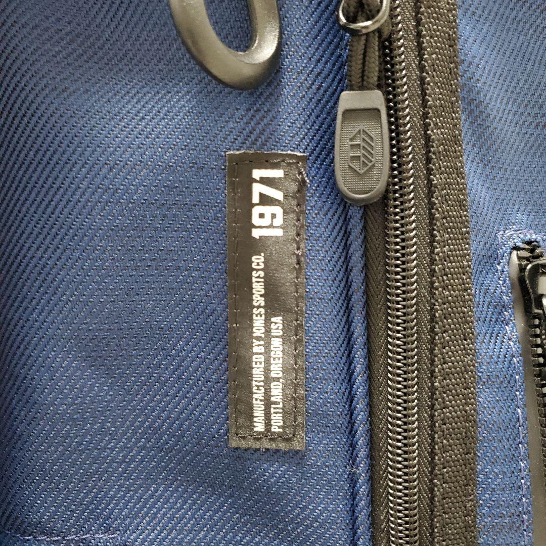 限定モデル 美品 JONES Trouper R キャディバッグ ネイビー