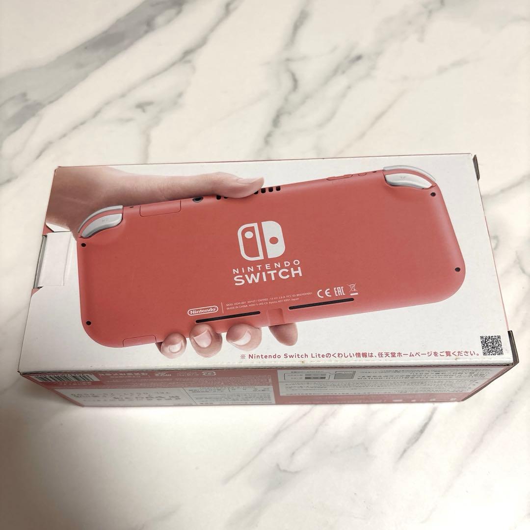 【動作良好】Nintendo Switch Lite コーラル 箱・充電器付