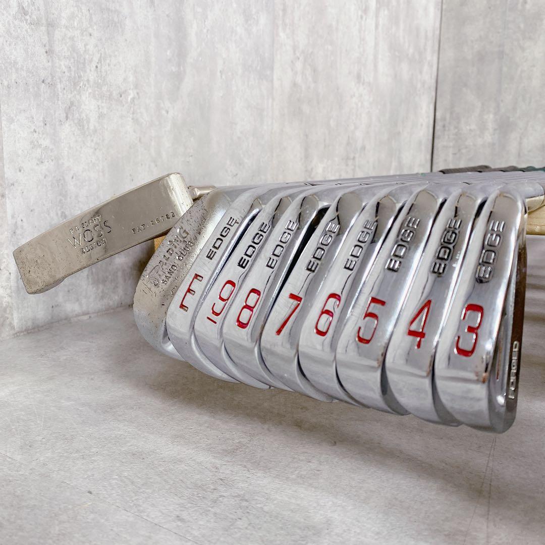 T807 タイトリスト 他 ゴルフクラブ メンズ フルセット 14点 練習 入門