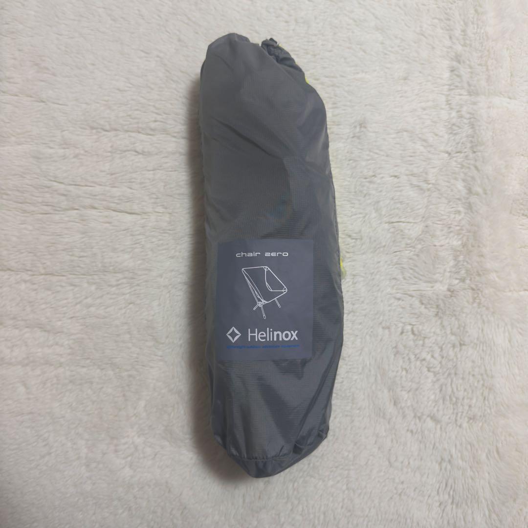 極美品　Helinox チェアゼロ　グレー