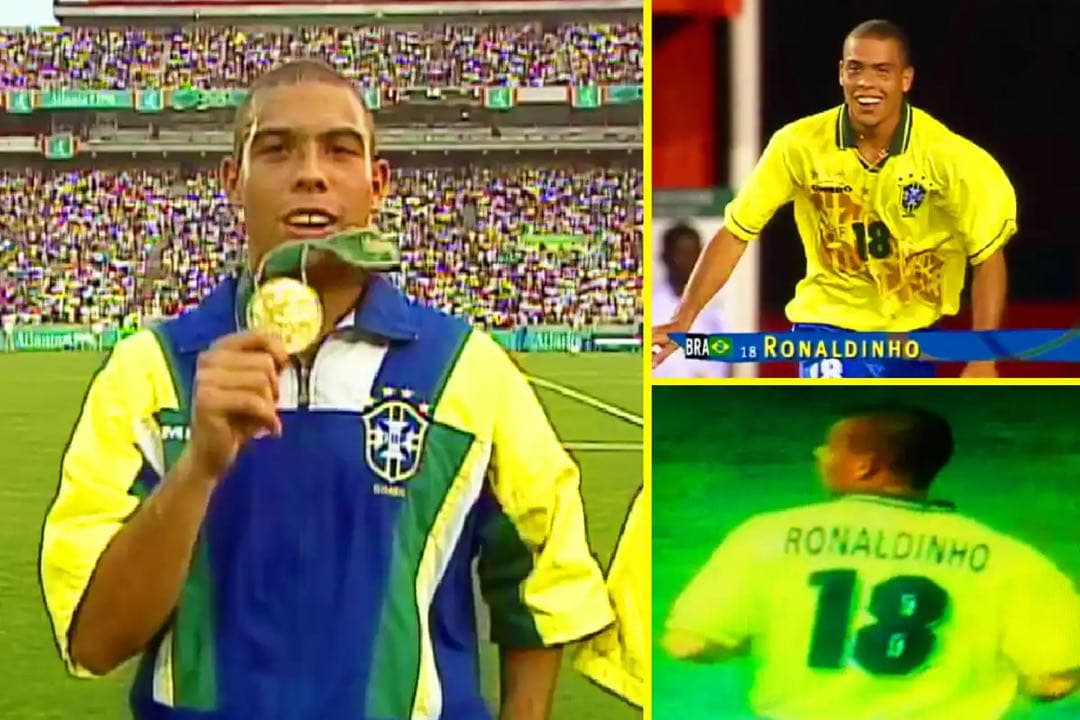 1996年アトランタ五輪 ブラジル代表 ロナウドLサイズ