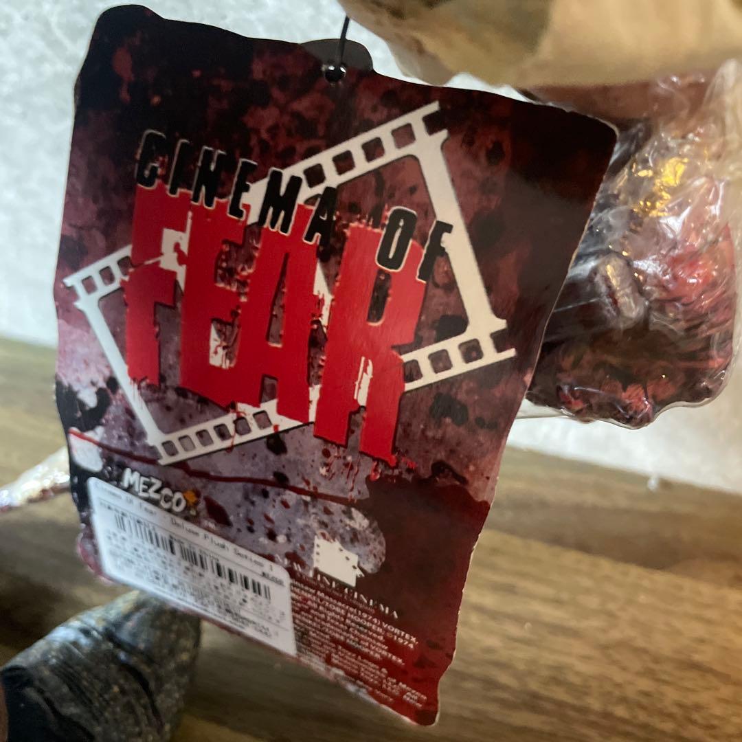 袋入未使用メズコテキサスチェンソーレザーフェイス人形パペットホラーハロウィン①