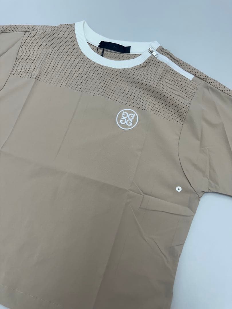 新品未使用☆新作☆G/FOREジーフォアレディース半袖シャツsizeSベージュ