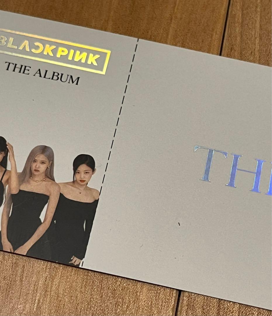 BLACKPINK リサ ジス ジェニ THE ALBUM トレカ ポストカード