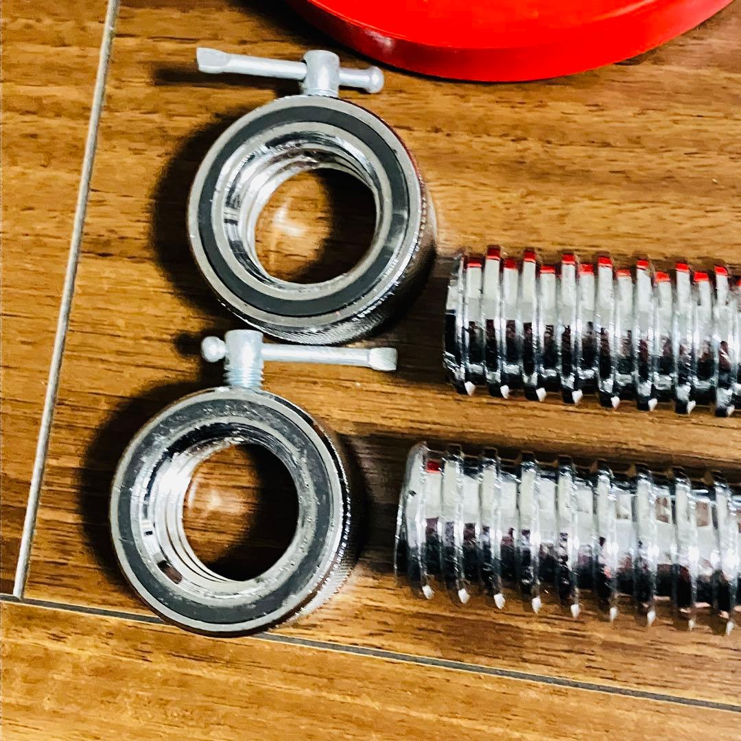 ✨美品✨　片手10kg 合計　20kg ダンベル×2個　ラバー付