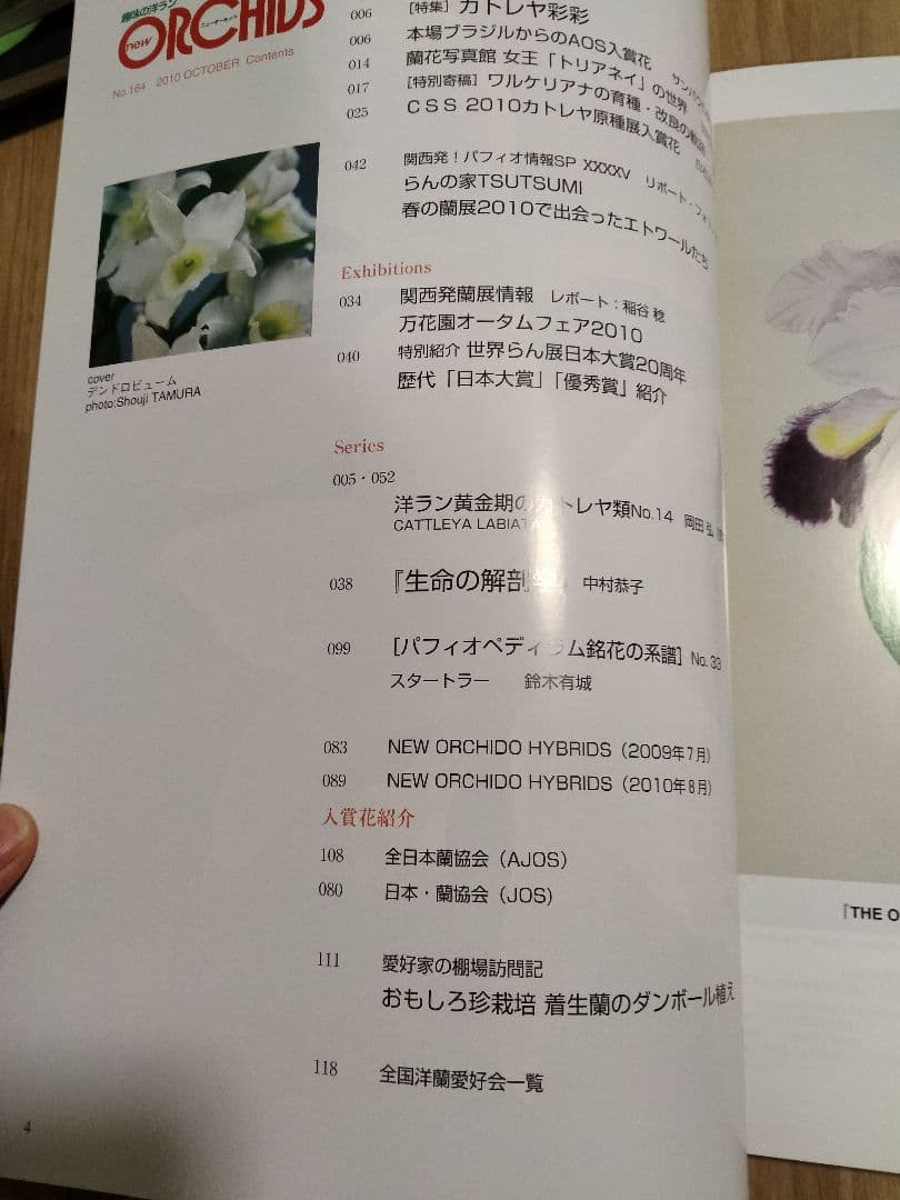 趣味の洋ラン　 ニューオーキッド　No160 ~169 10冊　早い者勝ち