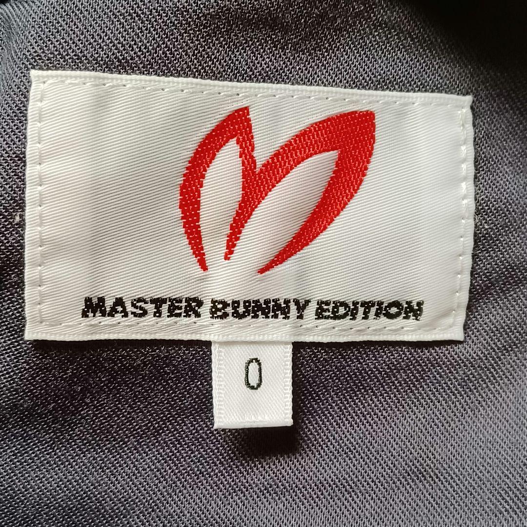 【美品・サイズ0/S】マスターバニー　ショートパンツ　チャコールブラック