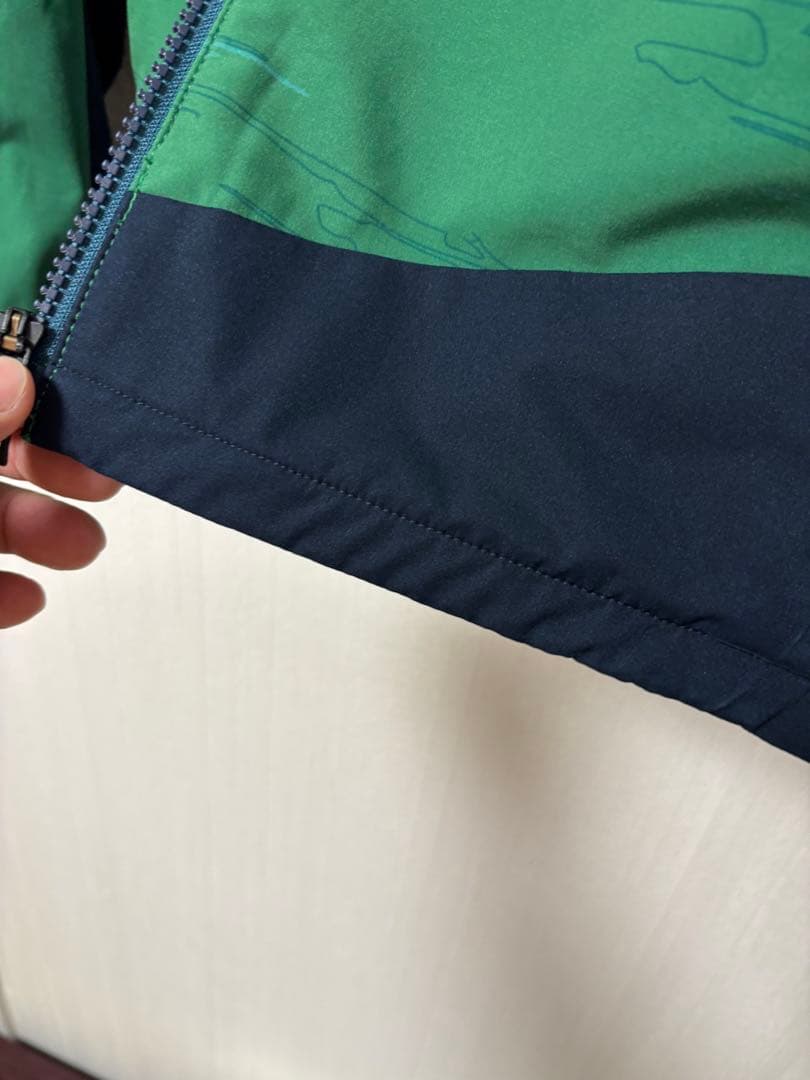 JEF UNITED ウーブンジャケット（グリーン） Oサイズ