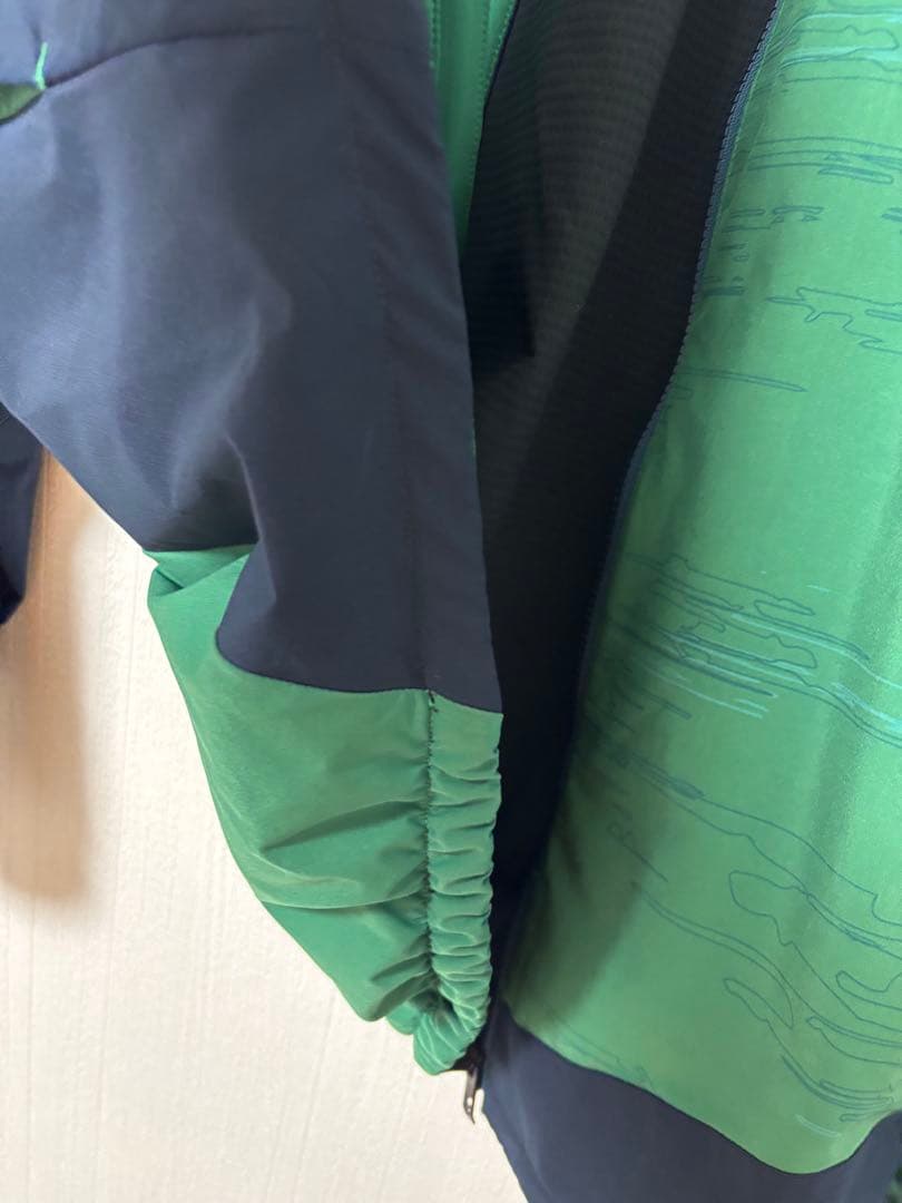 JEF UNITED ウーブンジャケット（グリーン） Oサイズ