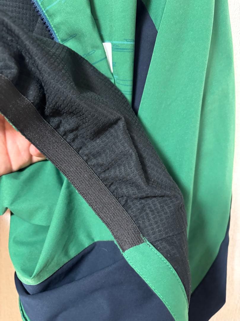 JEF UNITED ウーブンジャケット（グリーン） Oサイズ