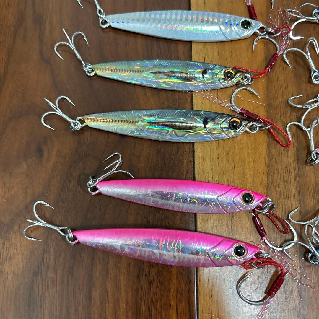 メジャークラフト　ジグパラ50g,60g,ジグパラTG50g,60g セット