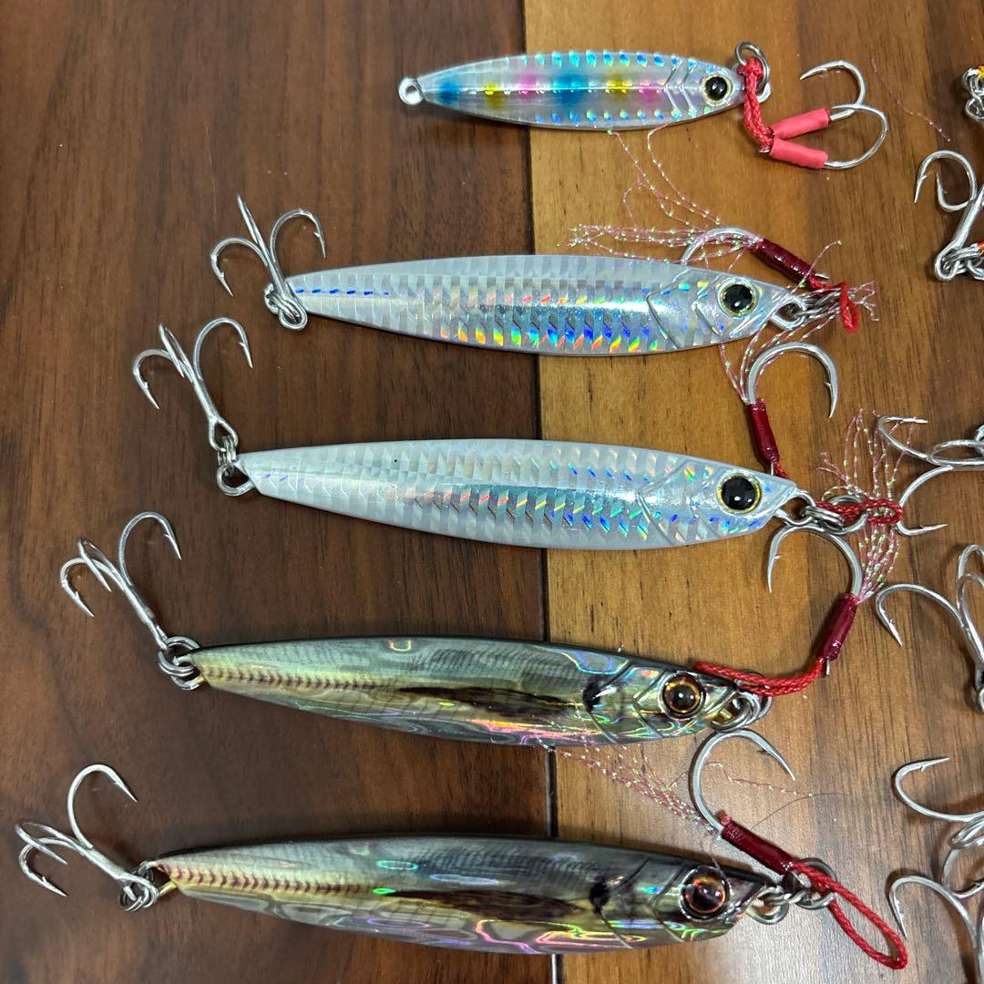 メジャークラフト　ジグパラ50g,60g,ジグパラTG50g,60g セット