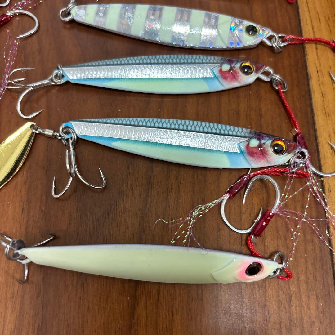 メジャークラフト　ジグパラ50g,60g,ジグパラTG50g,60g セット