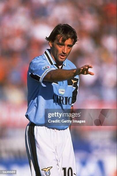 00-01 ラツィオ　マンチーニ　PUMAオフィシャル　当時物ユニフォーム