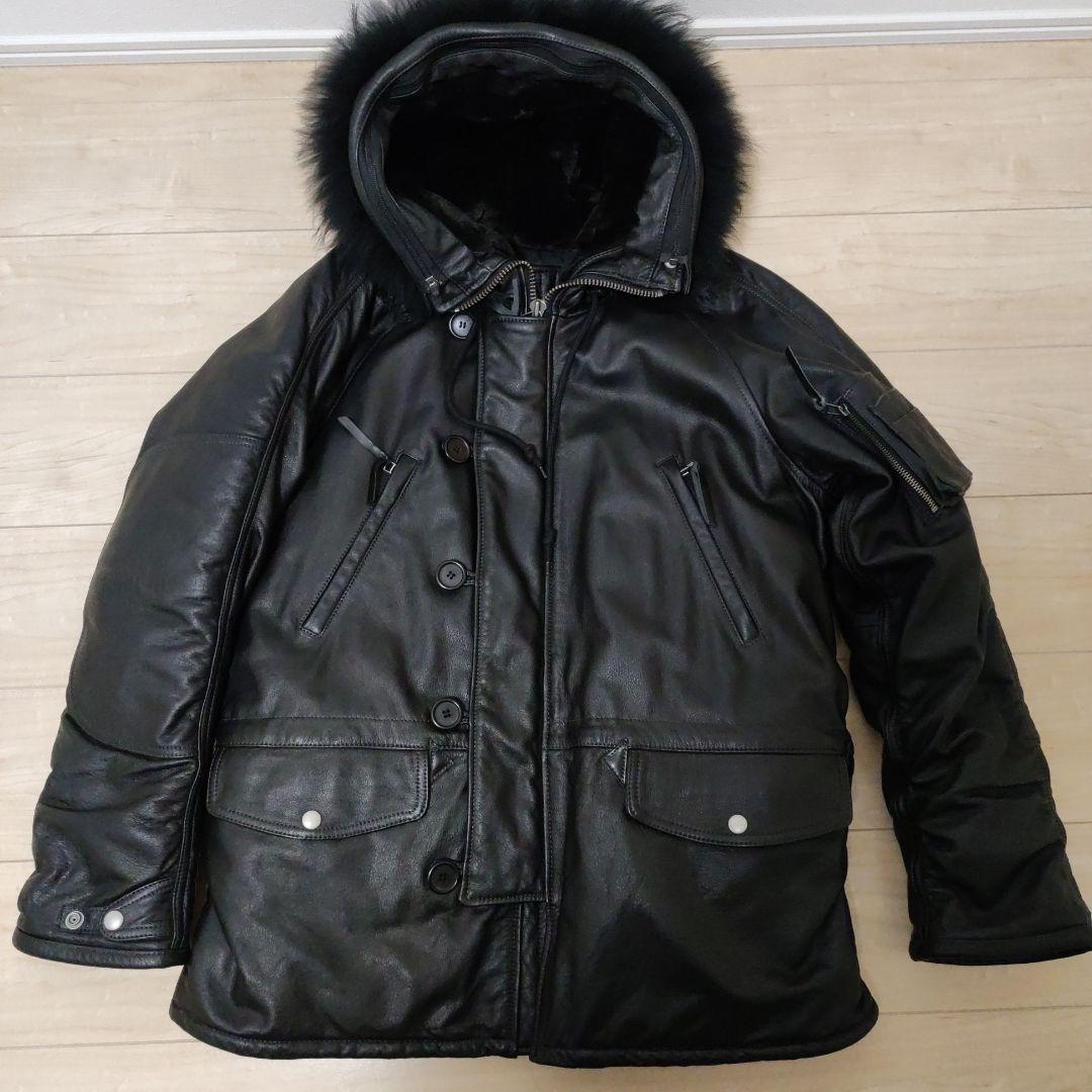 KADOYA カドヤ N-3R [M.I.R SPEC]レザージャケット　LL