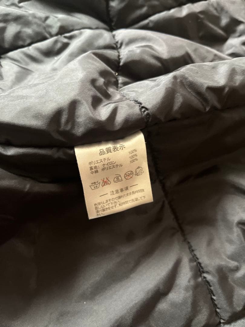 アスレタ ベンチコート 140 ブラック/グレー