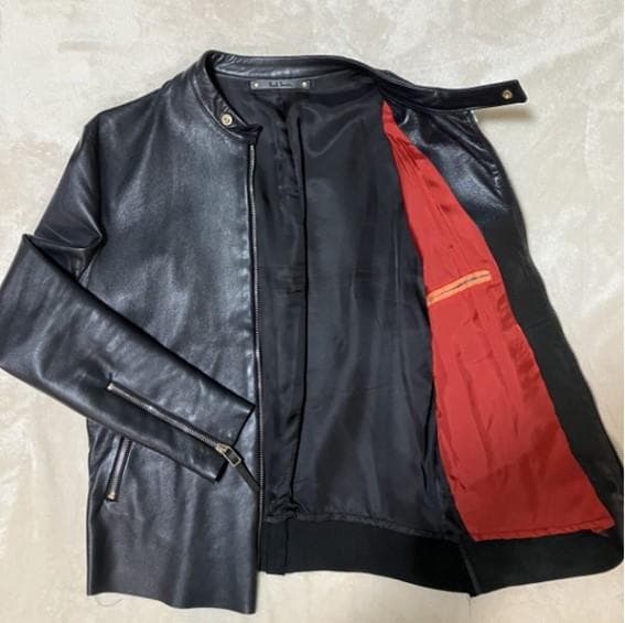 k*t様 希少☆PaulSmithポールスミス シングルライダースジャケット ラ