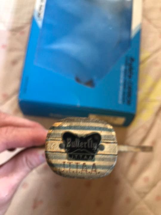 卓球　ビスカリア ST    黒蝶（箱有り）