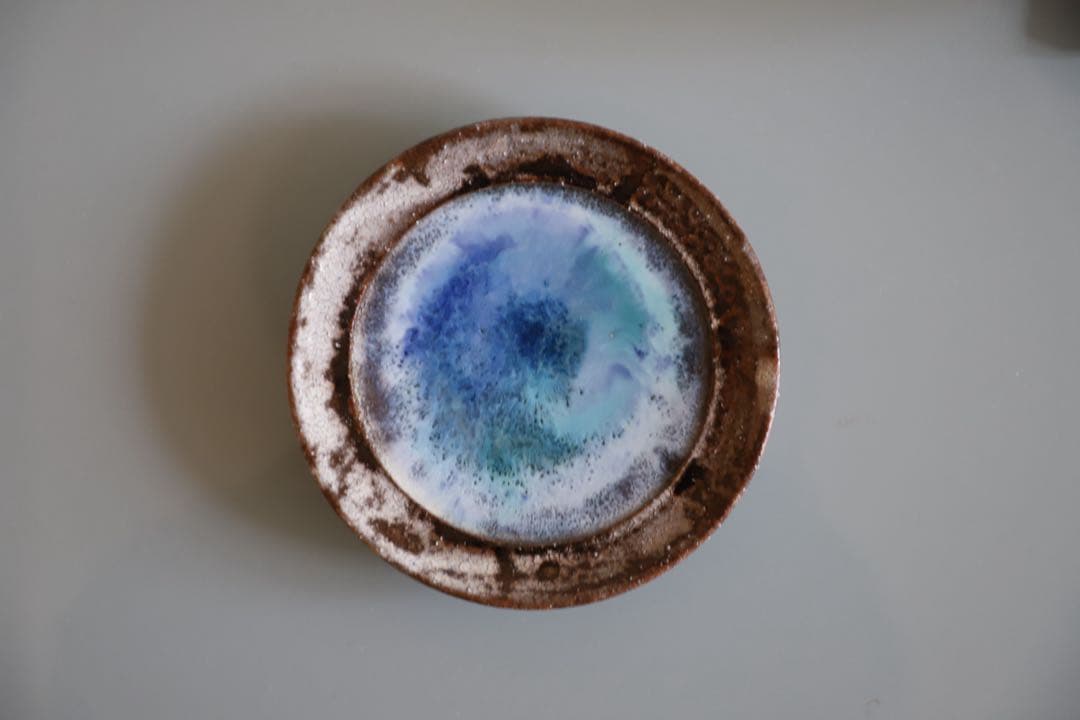 希少 入手困難 新品未使用 阪本健 様 お皿 受け皿 器 植木鉢 鉢