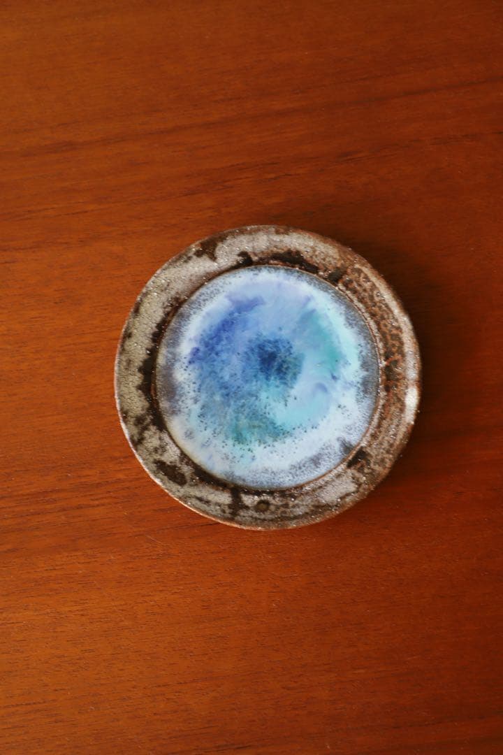 希少 入手困難 新品未使用 阪本健 様 お皿 受け皿 器 植木鉢 鉢