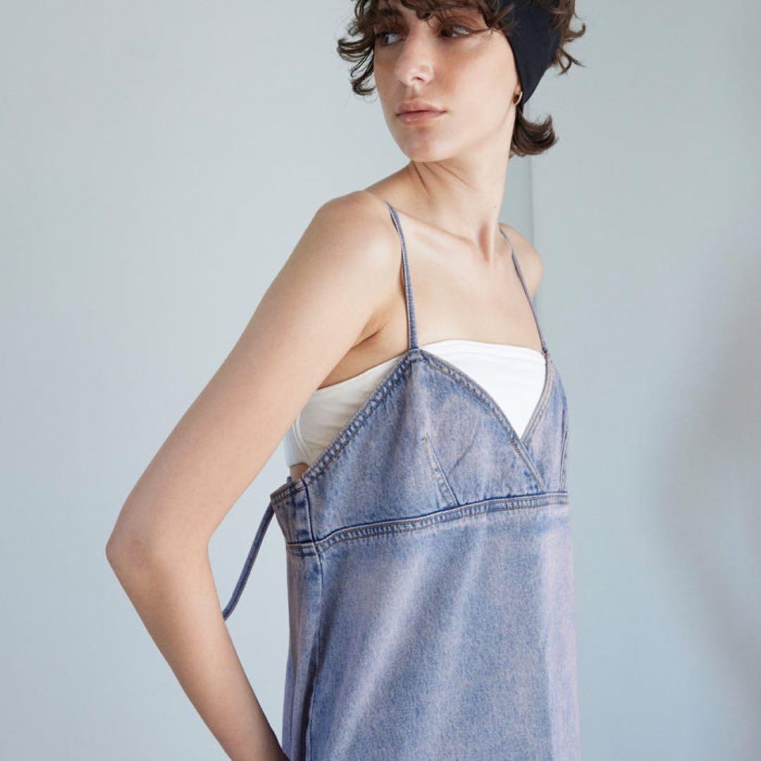 sea room lynn シールームリン　Denimビスチェストレート