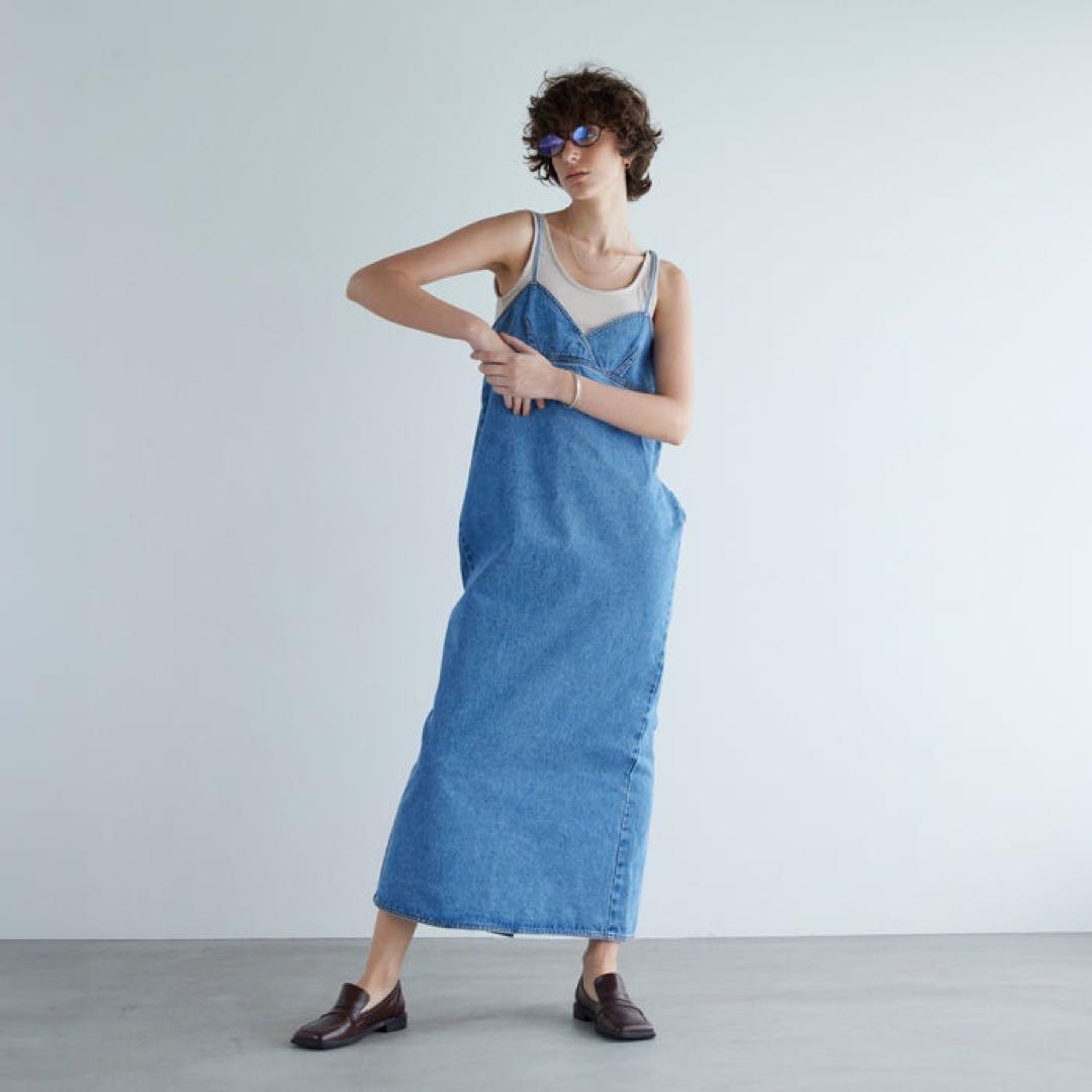 sea room lynn シールームリン　Denimビスチェストレート