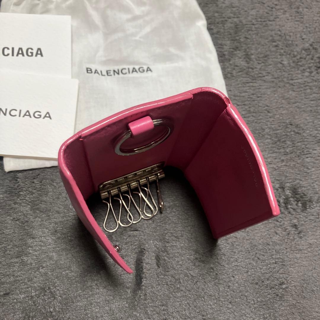 バレンシアガ　キーケース　キーホルダー　ストラップ　キーリング　鍵　0707