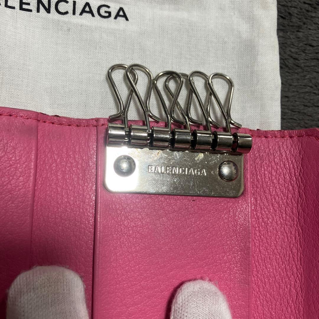 バレンシアガ　キーケース　キーホルダー　ストラップ　キーリング　鍵　0707