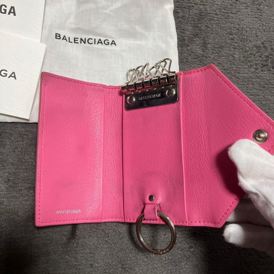 バレンシアガ　キーケース　キーホルダー　ストラップ　キーリング　鍵　0707