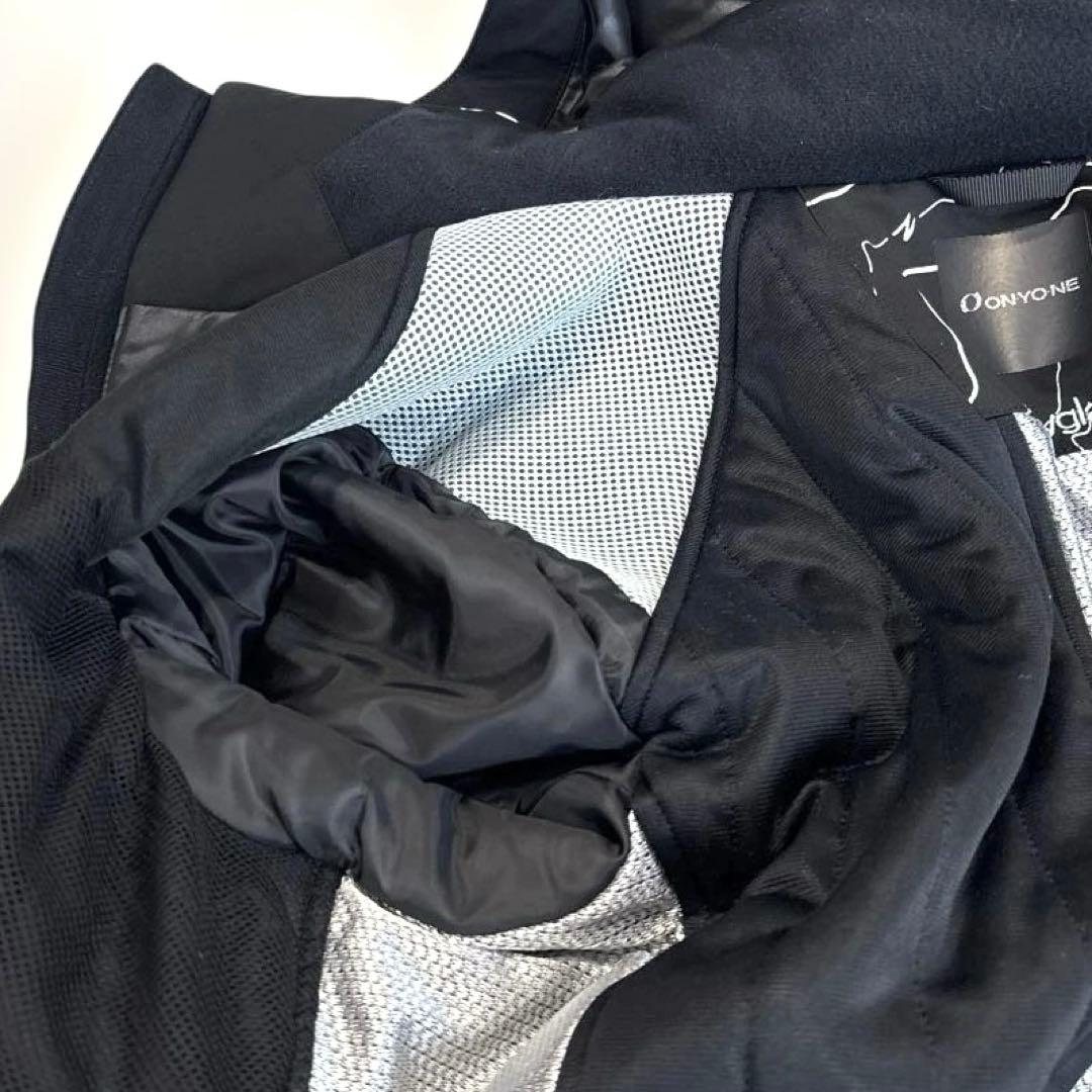 【メンズM /20〜21モデル】オンヨネ　スキーウエア　セットアップ　ブラック