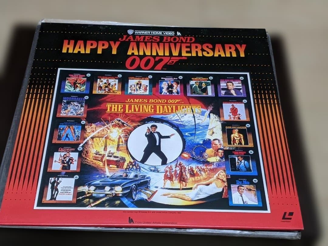 007 LD 9枚セット（映画8作＋記念盤）※ロシアより愛をこめて2枚