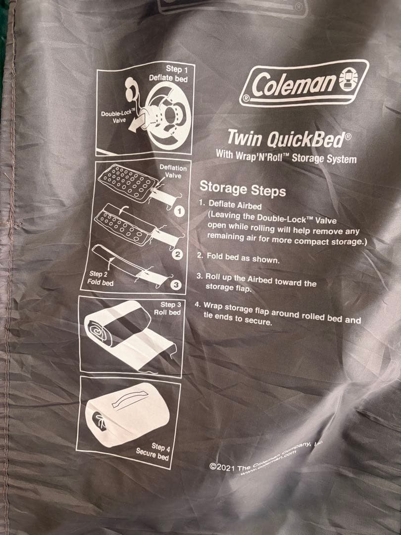 Coleman コンフォートエアーマットレス　2個セット