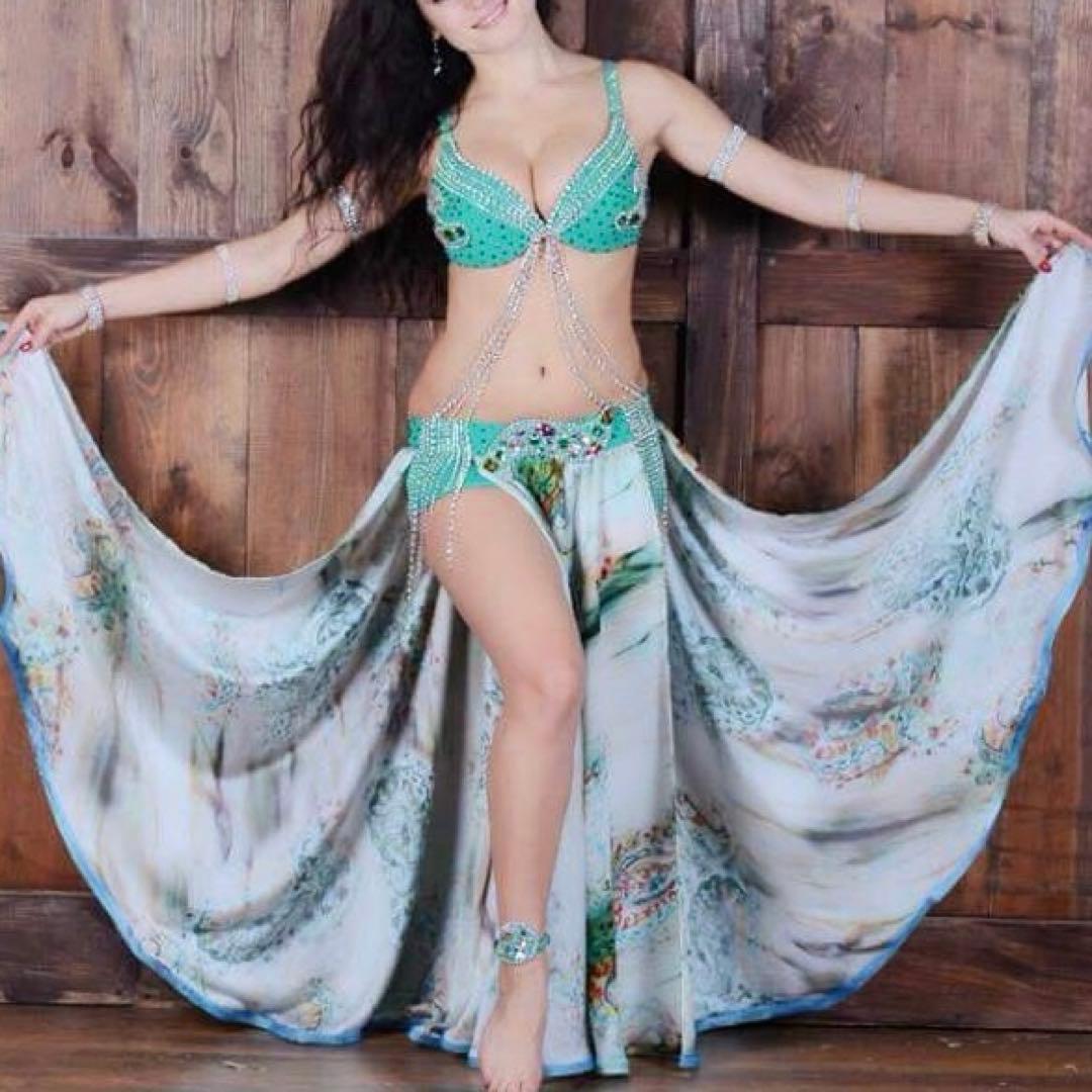 ベリーダンス衣装♡希少 イサドラデザイン♡オリエンタル フレア 