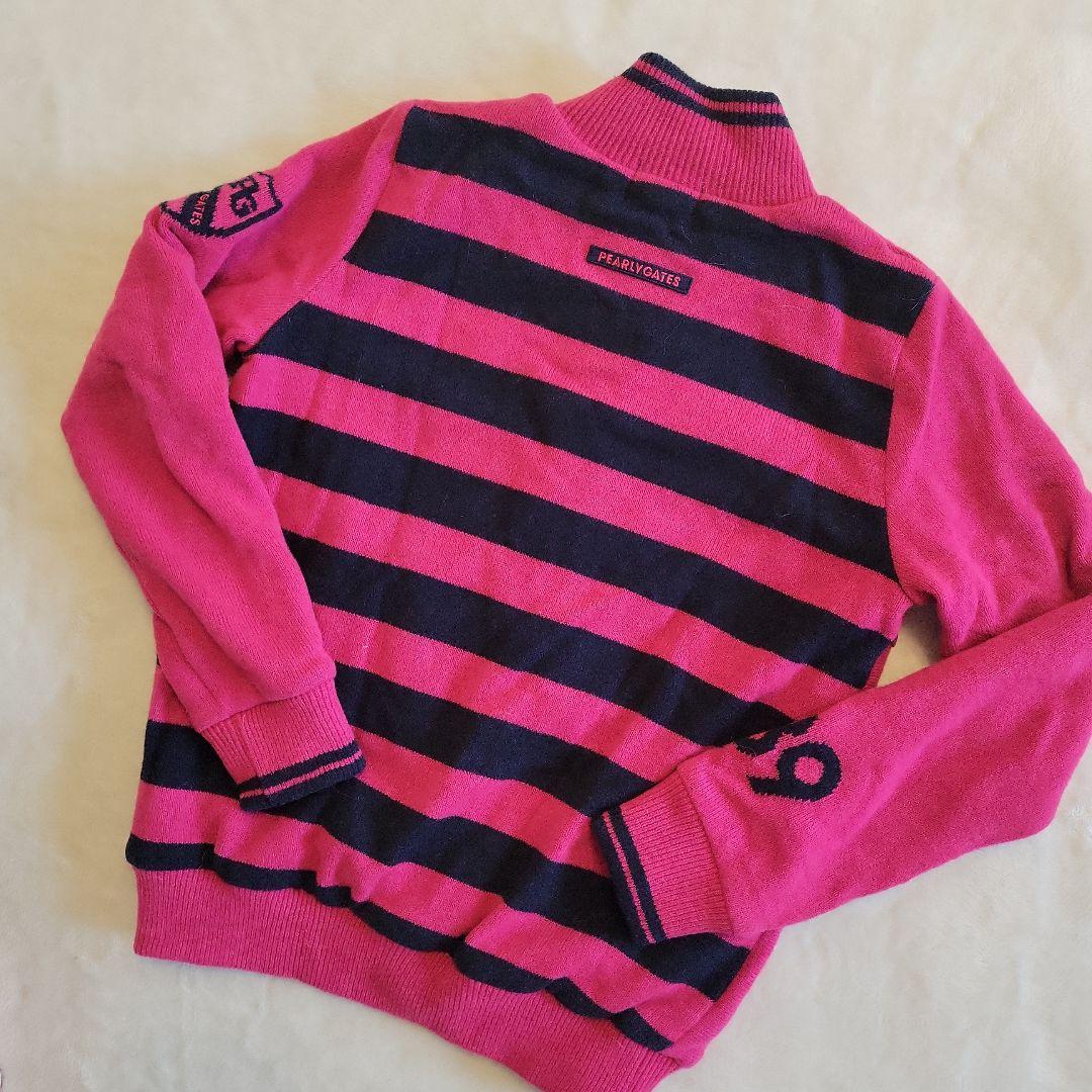 可愛く春ゴルフ❤PEARLY GATES 裏地付きニット ジャケット☆