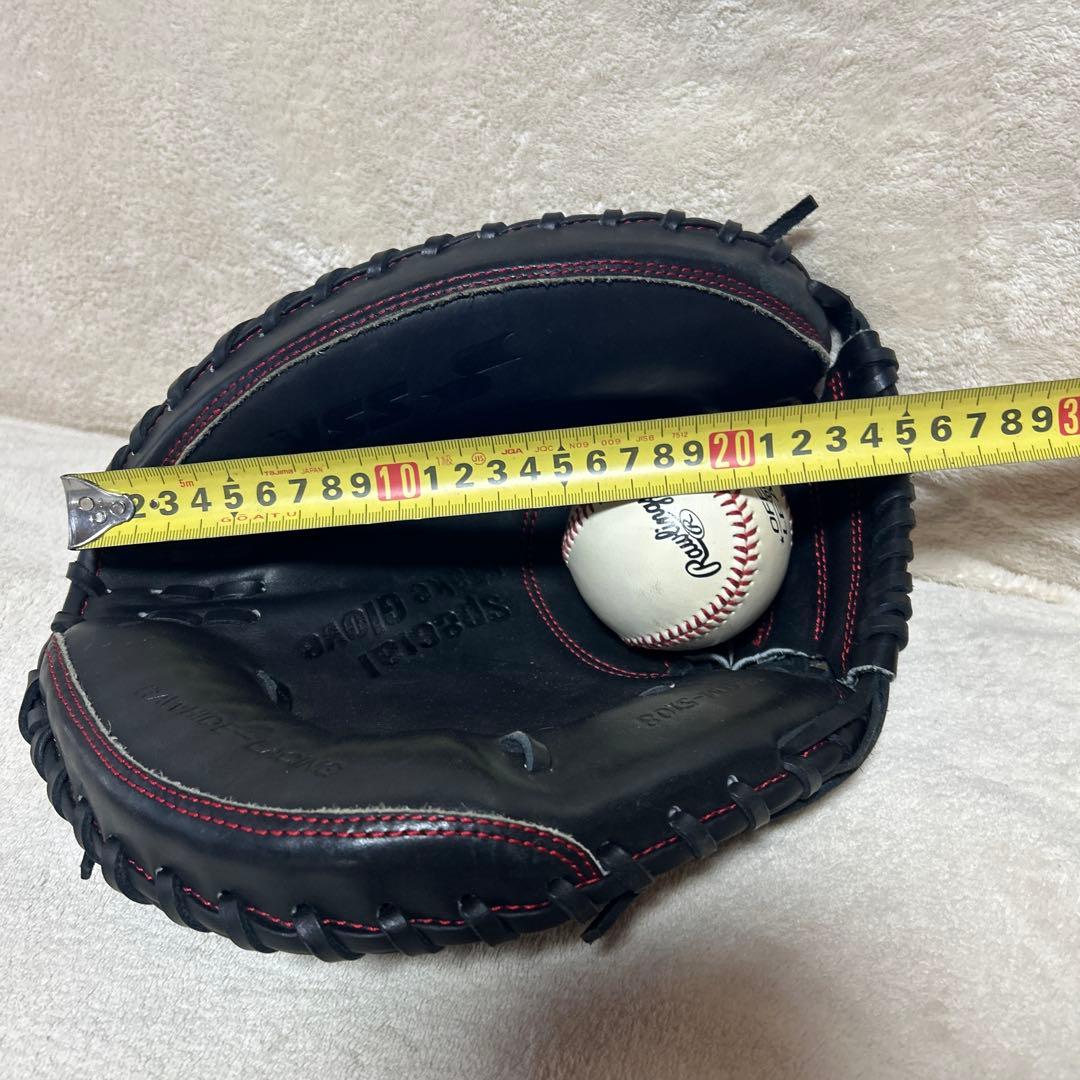 超美品！ＳＳＫ軟式 少年野球 捕手用キャッチャーミット