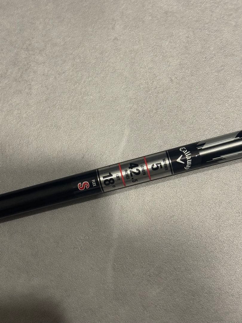 5w用新品未使用2026キャロウェイATHLEMAX50Sシャフトのみスリーブ付