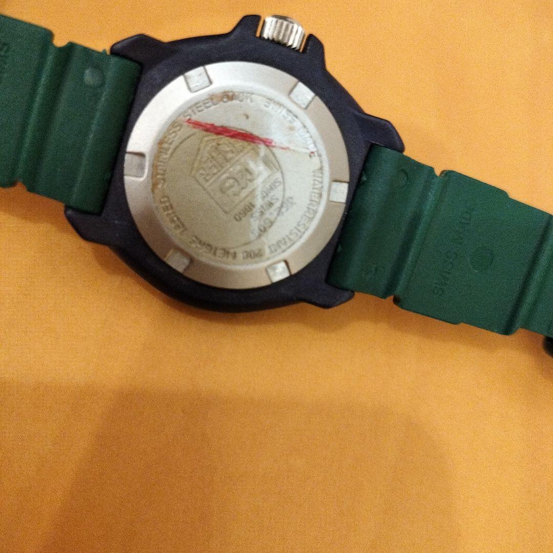 タグ・ホイヤーフォミラー1 緑 ラバーベルト