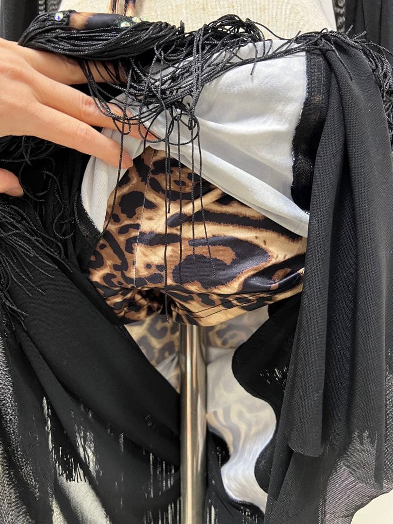 新品 M ベリーダンスレッスン着 ベリーダンス衣装 レッスンウェア 社交ダンス