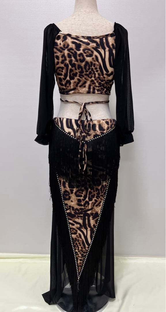 新品 M ベリーダンスレッスン着 ベリーダンス衣装 レッスンウェア 社交ダンス