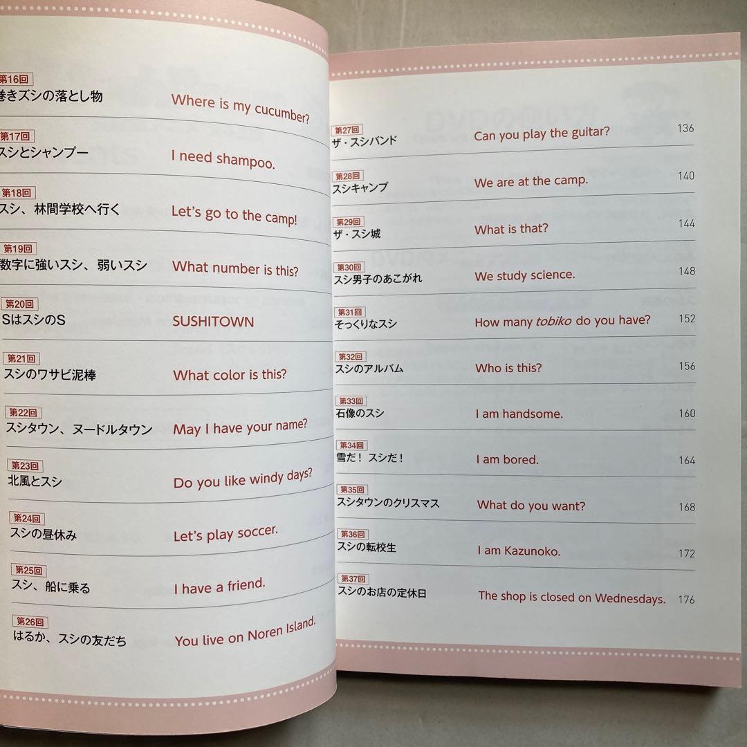 プレキソ英語Sushitown NHKテレビDVD BOOK 英語版　スシタウン