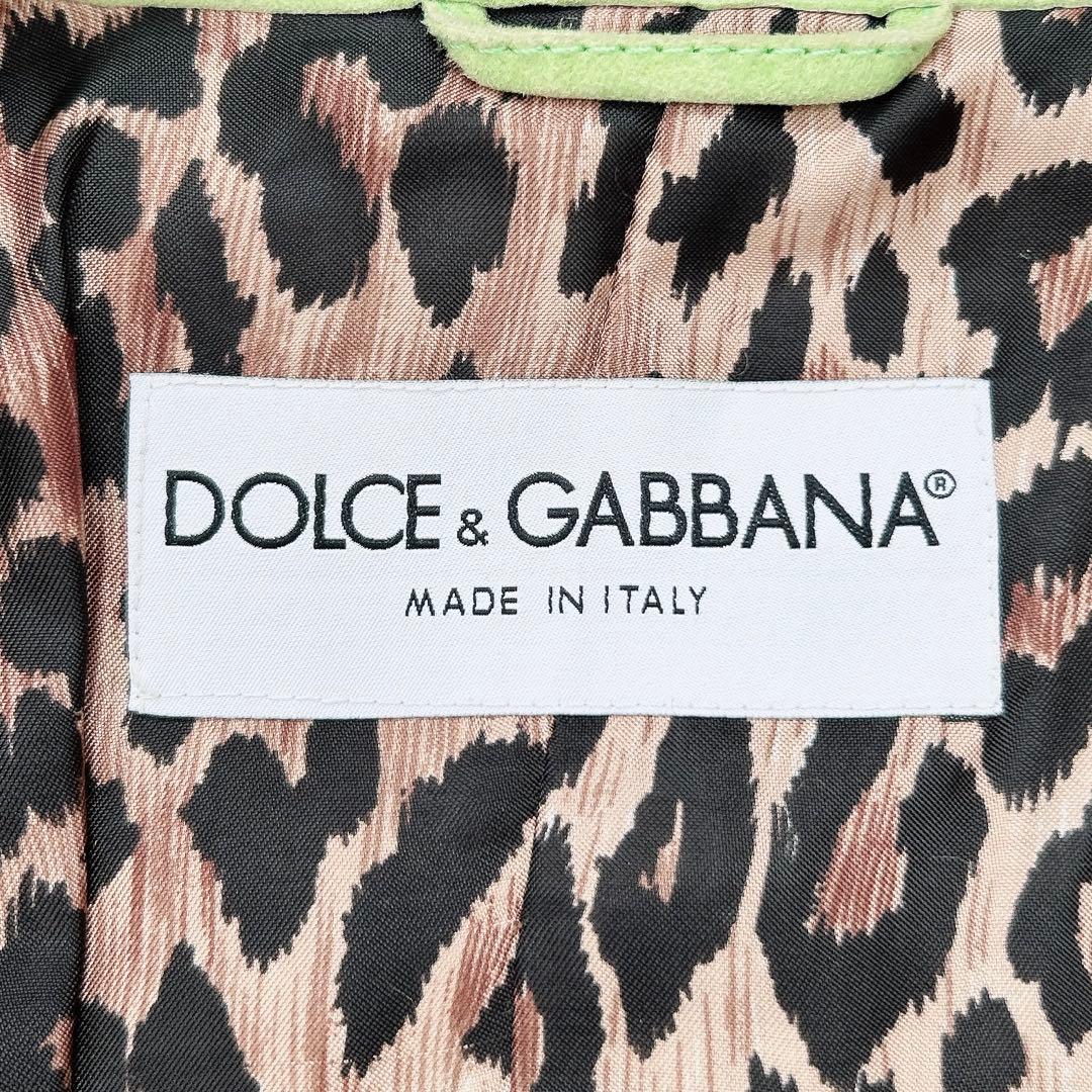 【ドルチェアンドガッバーナ】　スエードジャケット　40 ヴィンテージ　90s