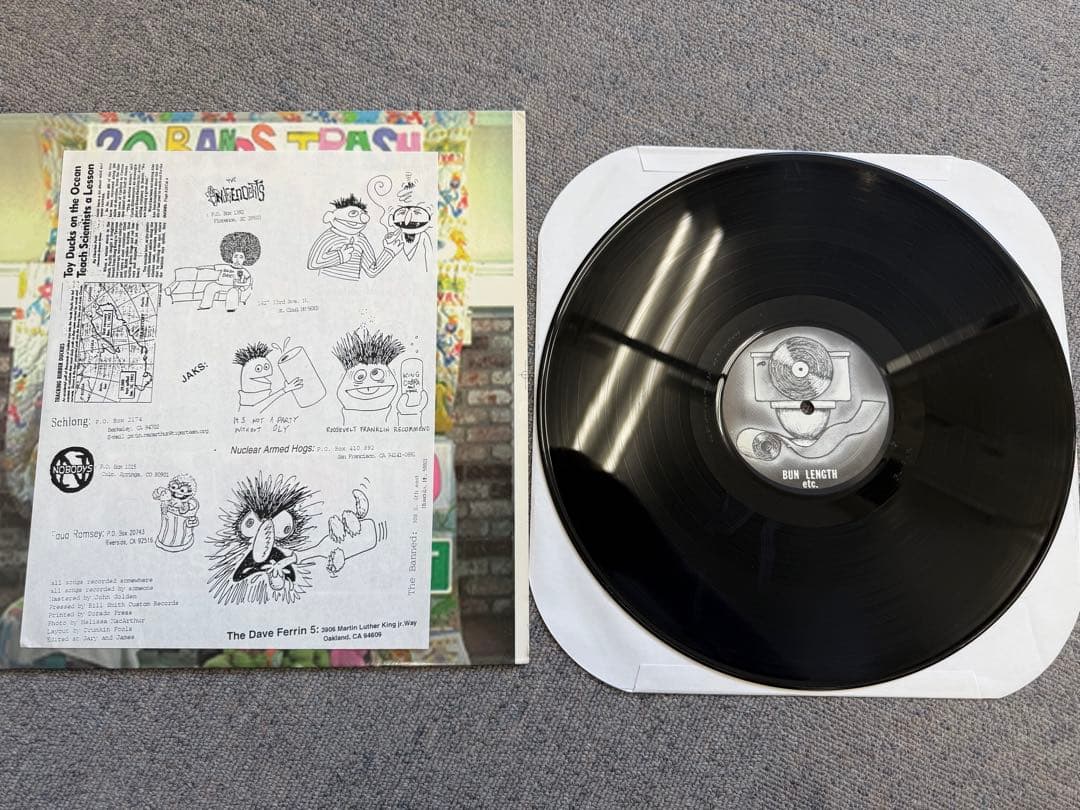 20 Bands Trash 20 Songs セサミストリート