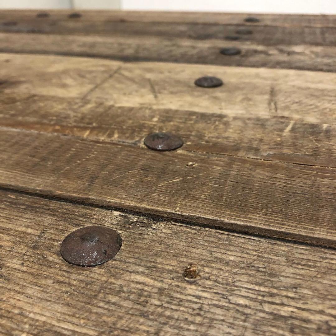 インダストリアルテイスト トロリーテーブル センターテーブル ローテーブル