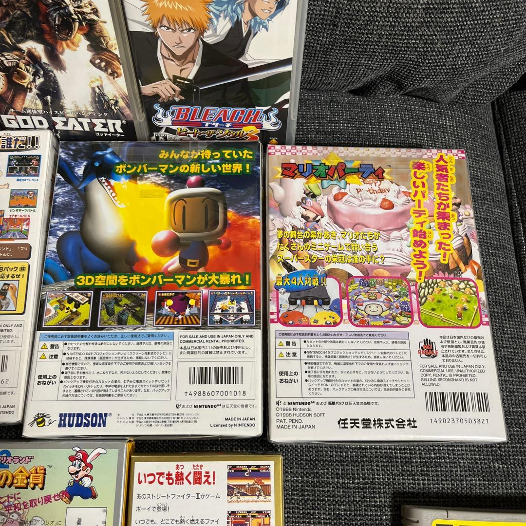 レトロゲーム　64 スーファミ　ゲームボーイ　PSP PS まとめ売り