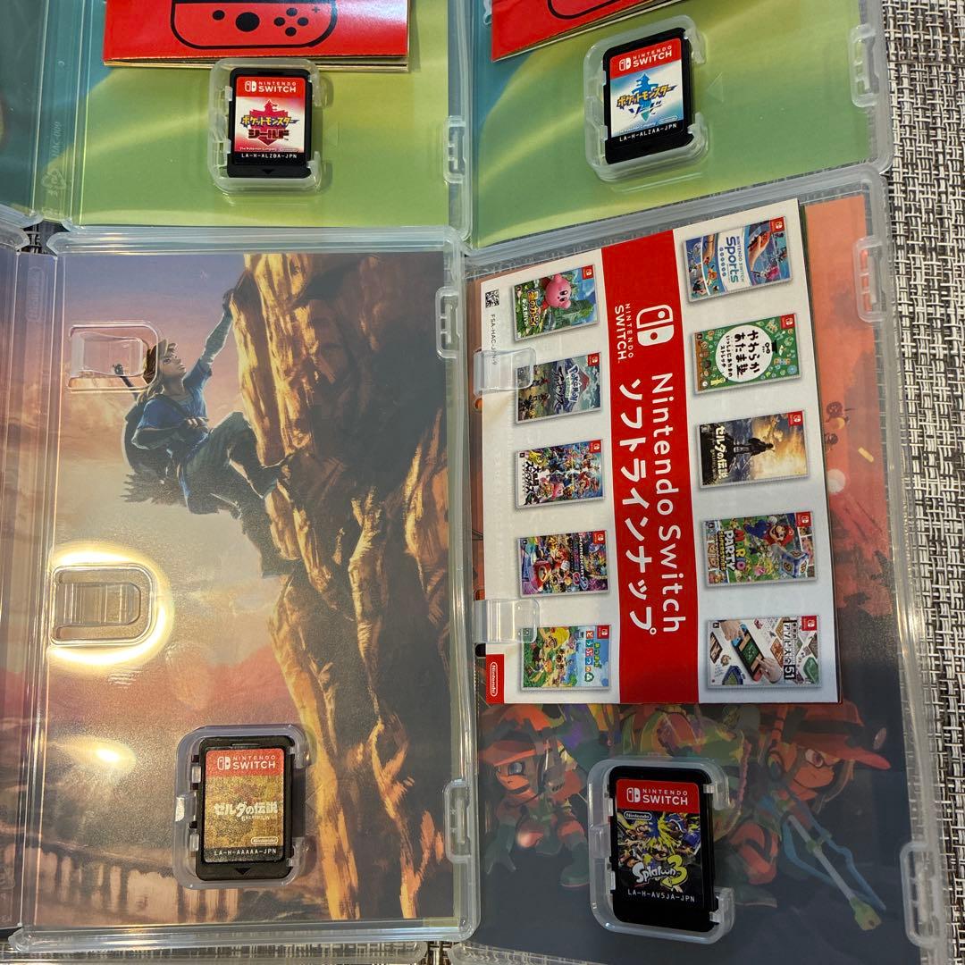 Nintendo Switch 本体 + 周辺機器 + ゲーム4本