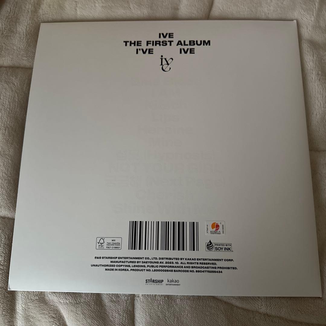 IVE THE FIRST ALBUM IVE IVE LP盤 トレカなし
