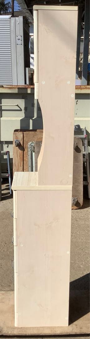 まあと 幅30cm スリムキッチンラック フレンチカントリー風食器棚