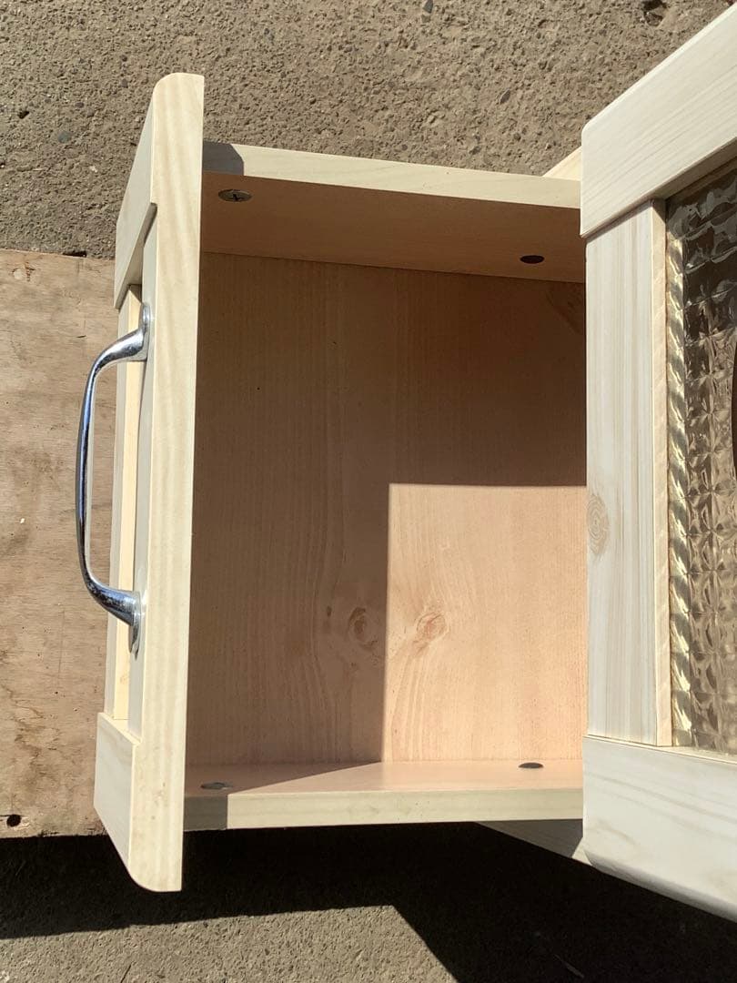 まあと 幅30cm スリムキッチンラック フレンチカントリー風食器棚