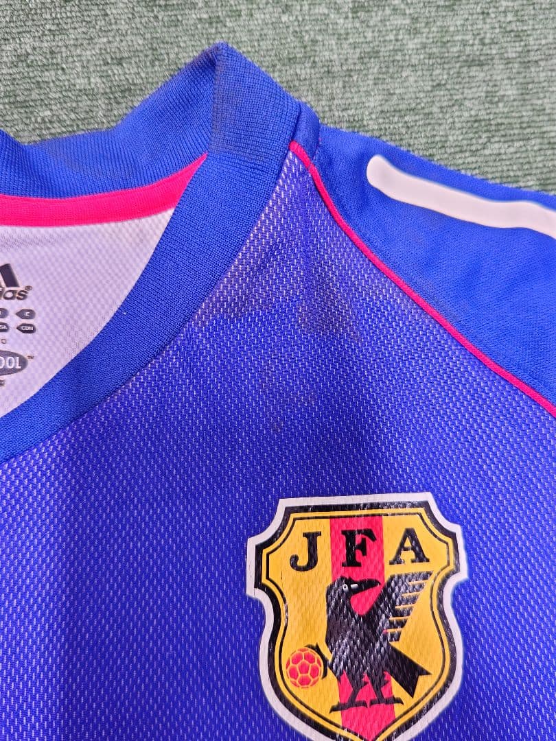 2002日韓ワールドカップ　日本代表レプリカユニフォーム　小野伸二モデル