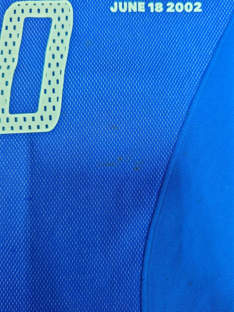 2002日韓ワールドカップ　日本代表レプリカユニフォーム　小野伸二モデル